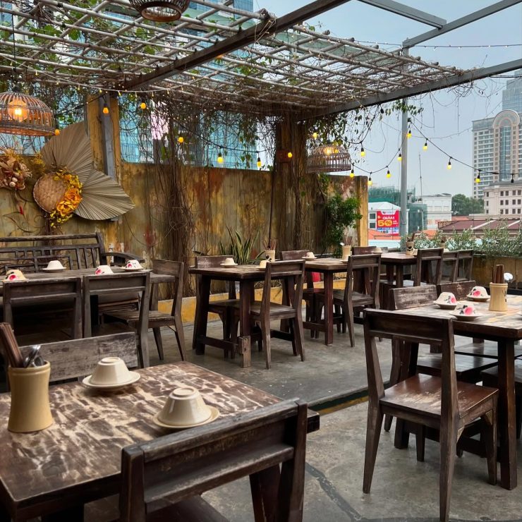 Secret Garden Vietnamese Restaurant 158 Pasteur: The Original Rooftop Oasis on Pasteur Street